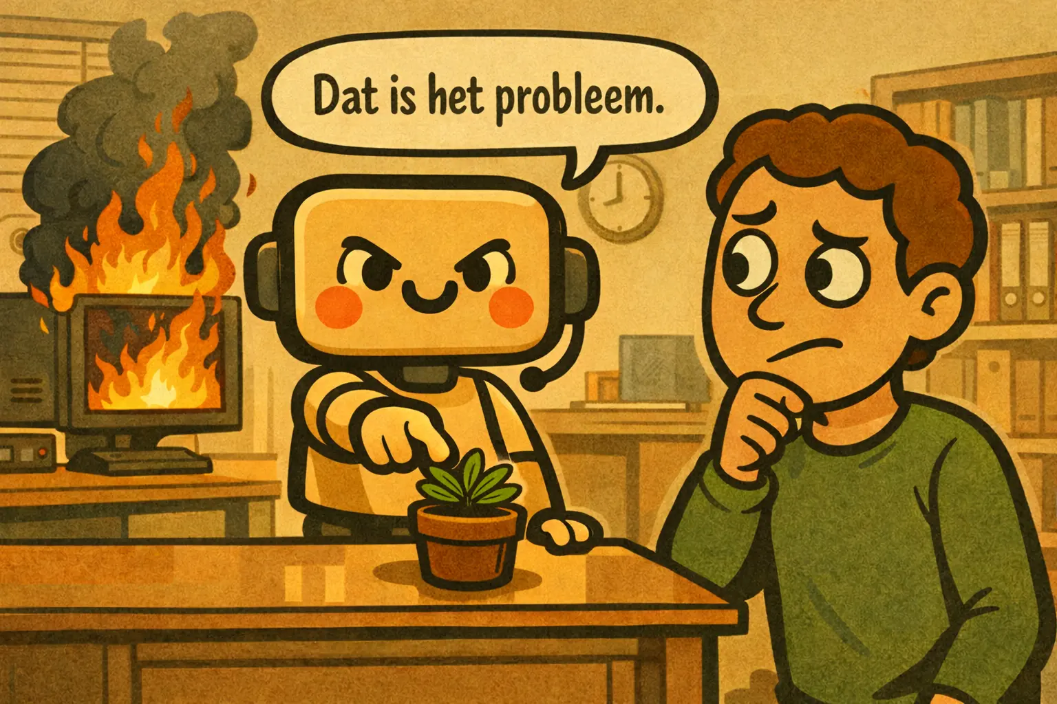 Nee Claude, dat denk ik niet...