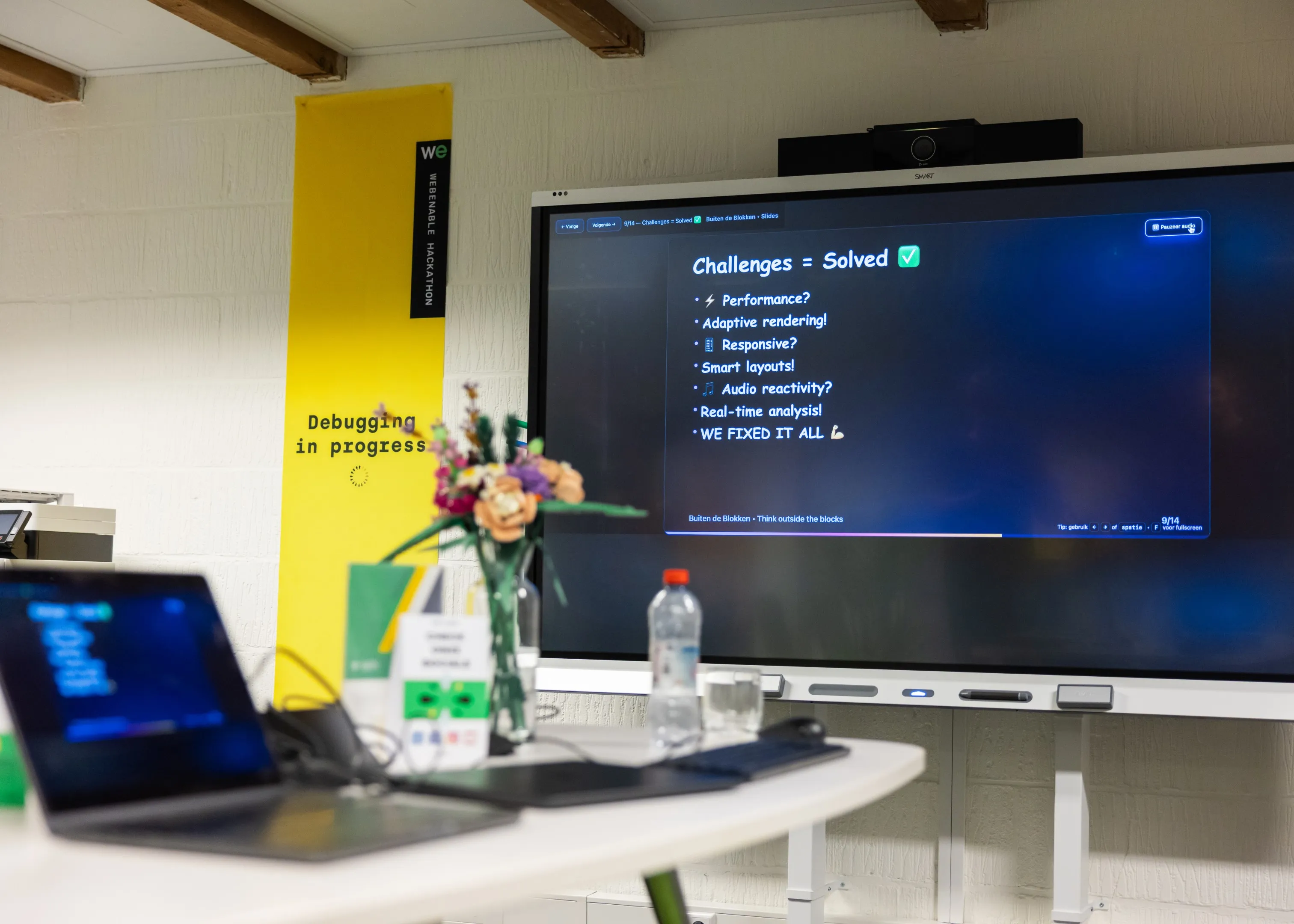 De presentatie zorgde niet voor veel verduidelijking