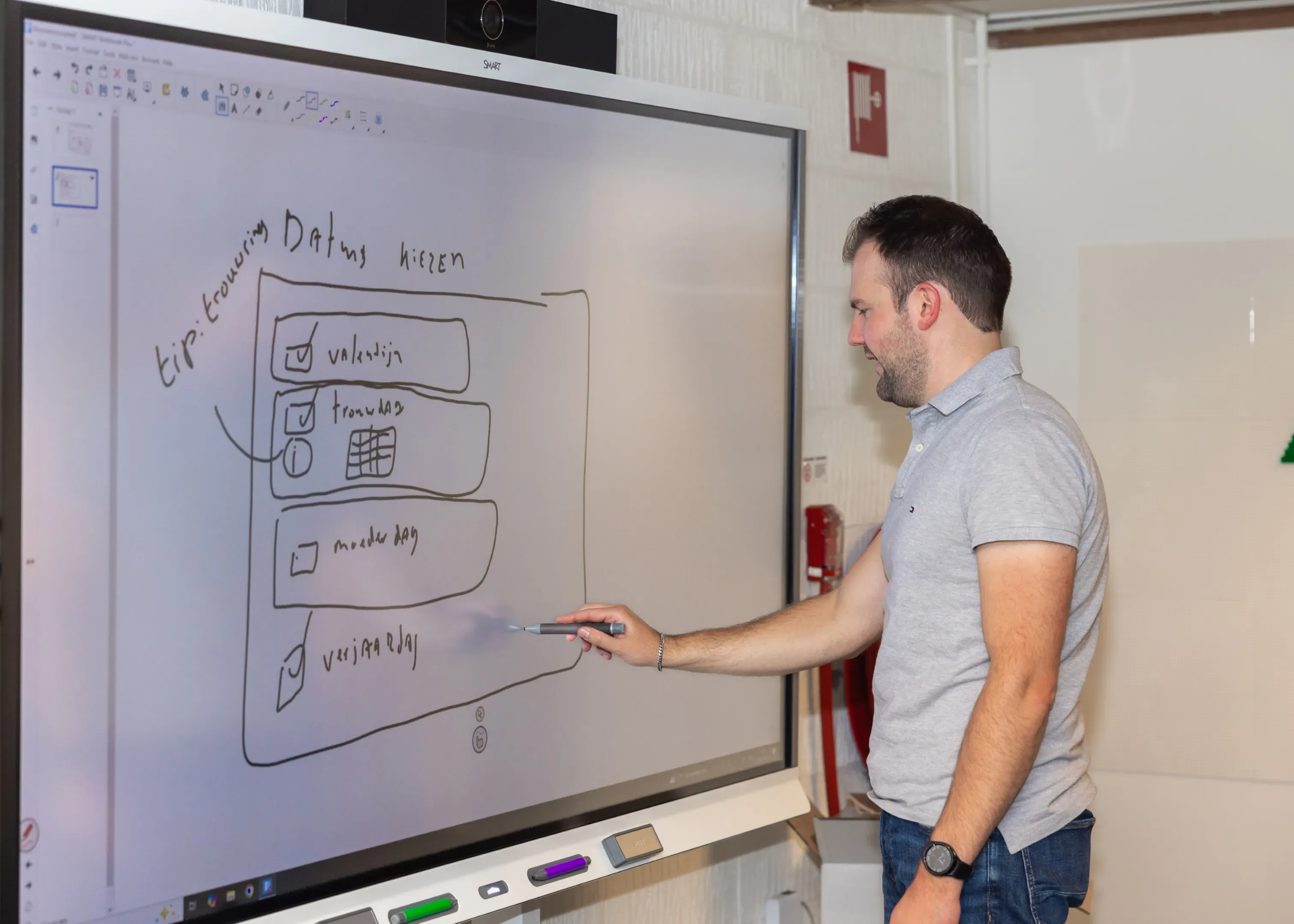 Het smartboard: een ongelooflijk krachtig communicatie-middel Het smartboard: een ongelooflijk krachtig communicatie-middel