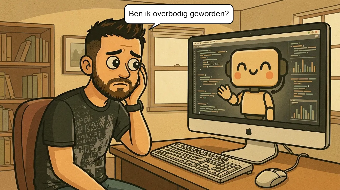 Illustratie: is Mark als programmeur overbodig aan het worden?