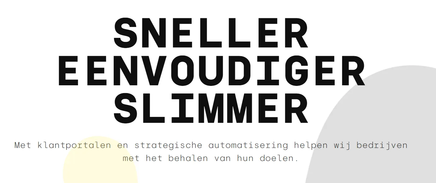 Webenable homepage