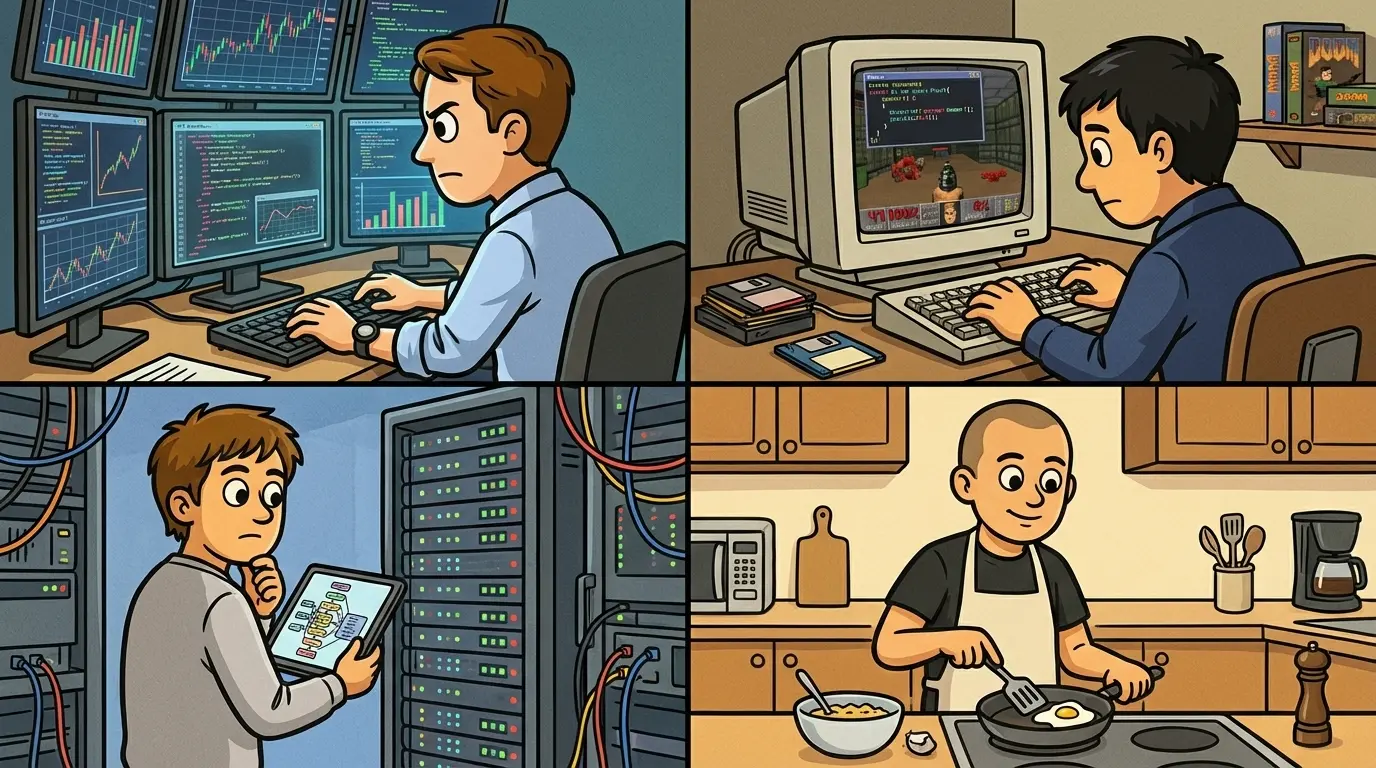 Illustratie van indrukwekkende technische prestaties