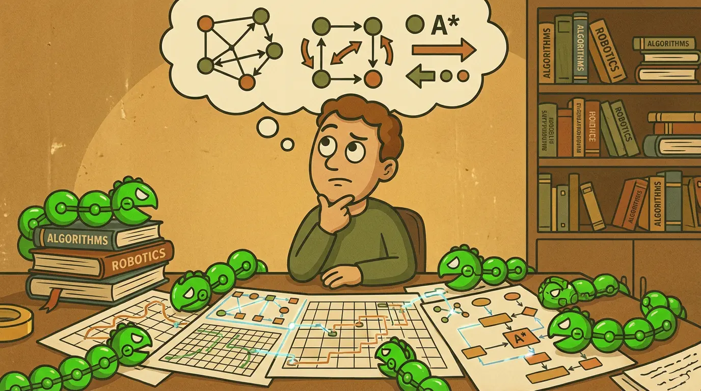 Een slang die strategie aan het uitdenken is